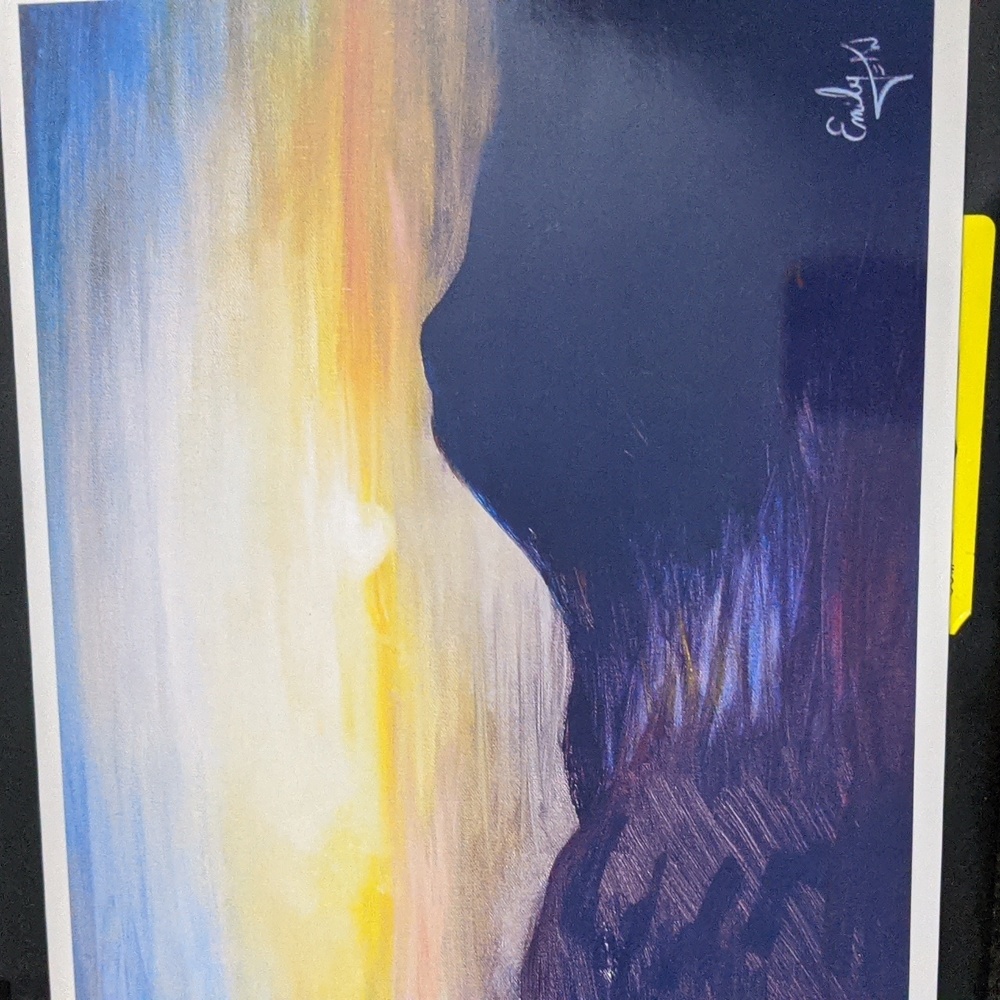 Haleakala Sunrise painting by Fairygodmother Emily Jean 8x10 print